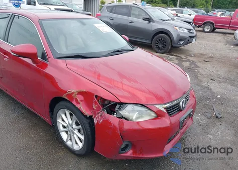 2012 Lexus Ct 200H Premium z USA, uszkodzony, nr VIN JTHKD5BH7C2095094